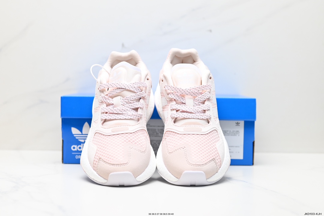 160 全新阿迪AD三叶草 Originals 2020 Day Jogger Boost 慢跑者系列高弹复古休闲运动跑鞋 FW0239