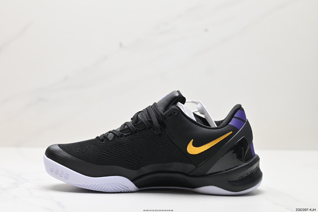 290 致敬Kobi 情怀满满 纯原版本 NIKE KOBE 8 SYSTEM 科比八代  FV6325-008