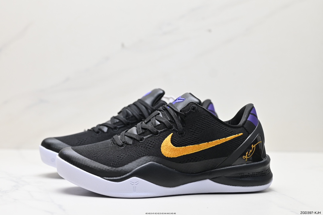 290 致敬Kobi 情怀满满 纯原版本 NIKE KOBE 8 SYSTEM 科比八代  FV6325-008