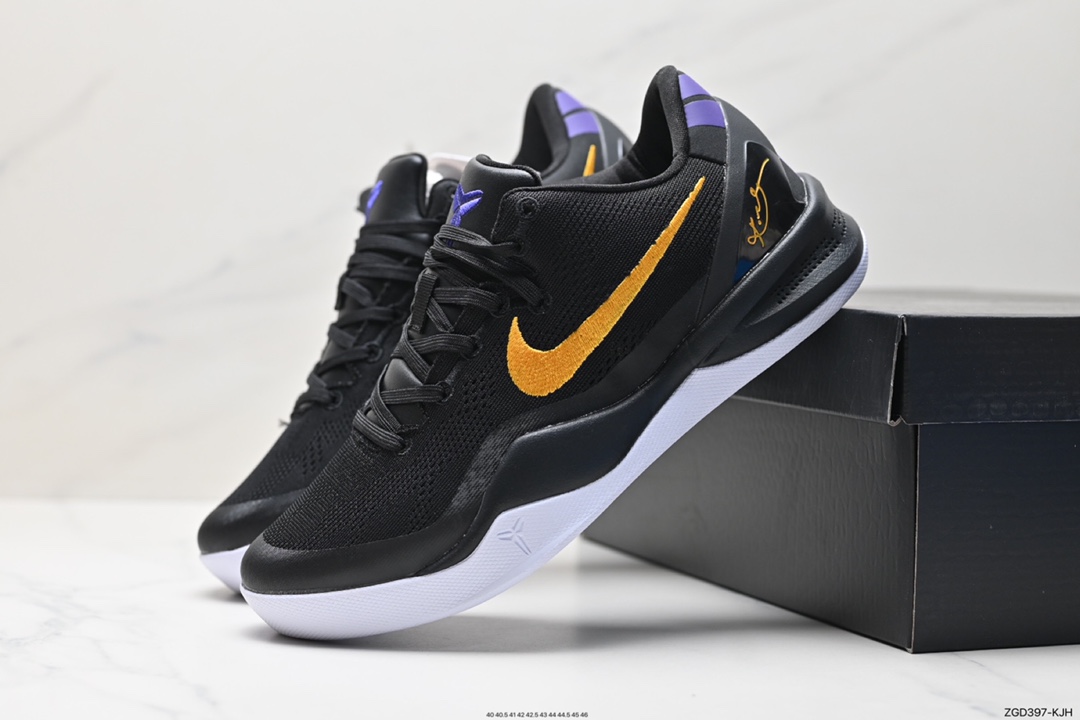 290 致敬Kobi 情怀满满 纯原版本 NIKE KOBE 8 SYSTEM 科比八代  FV6325-008