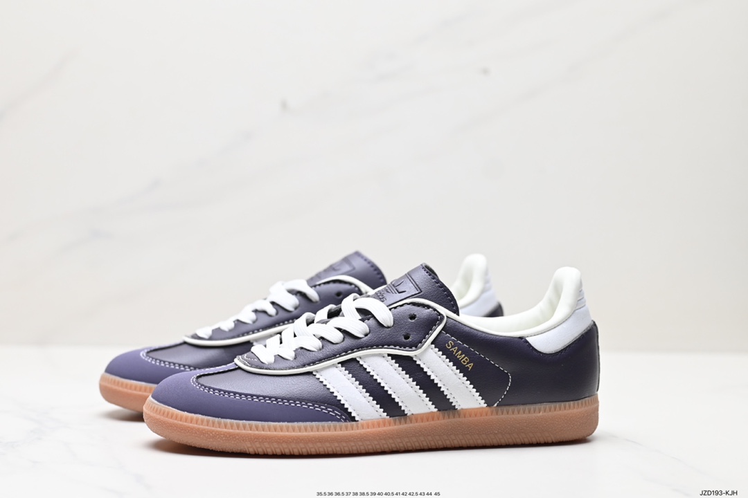 140 阿迪达斯Adidas originals Gazelle Indoor ”紫色“  IG6836