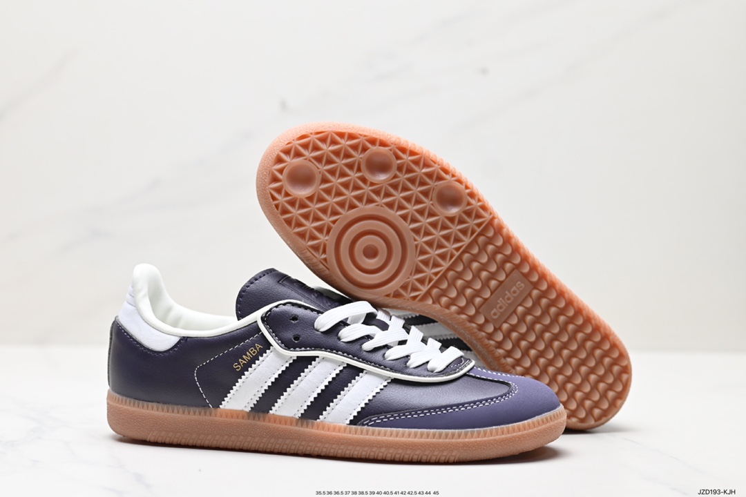 140 阿迪达斯Adidas originals Gazelle Indoor ”紫色“  IG6836