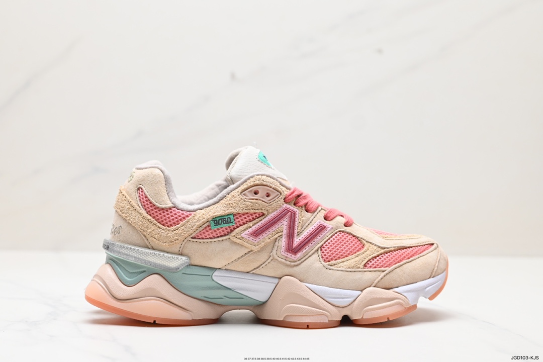 New Balance Shoes Sneakers Pink Splicing Chamois Frosted Summer Collection Vintage Casual
