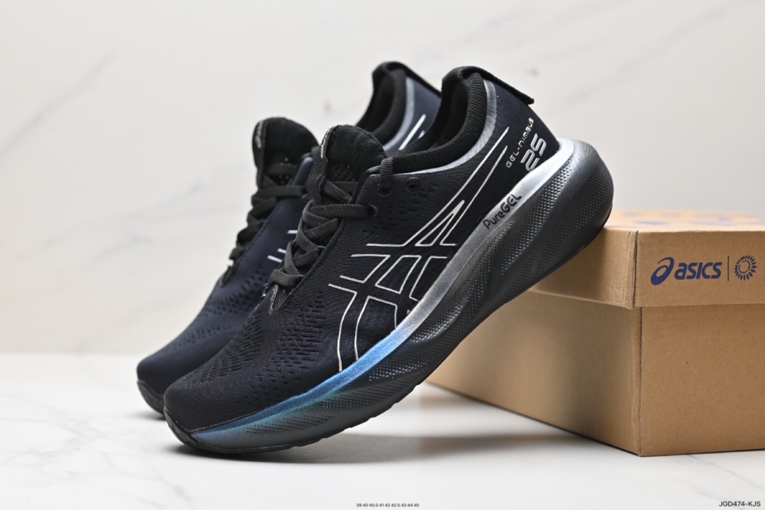 180 Asics 亚瑟士GEL-NIMBUS 25稳定跑鞋鞋 1011B547-401