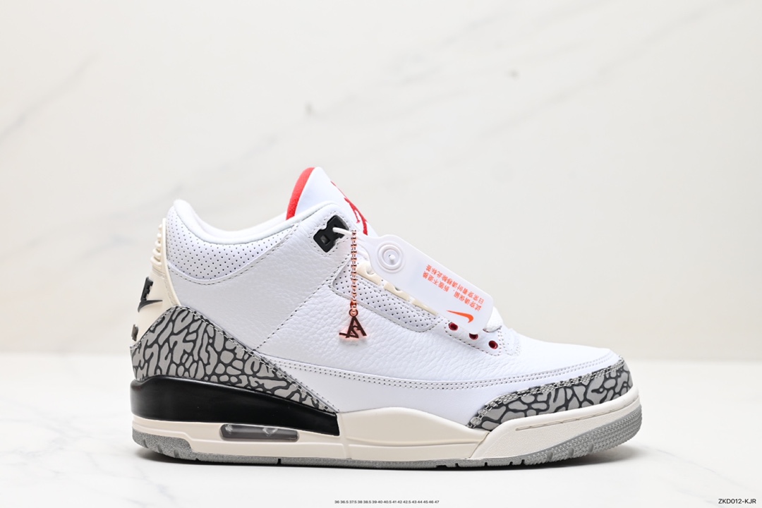 270 Air Jordan 3 Retro ”Hide and Sneak“ 白灰棕  DN3707-100