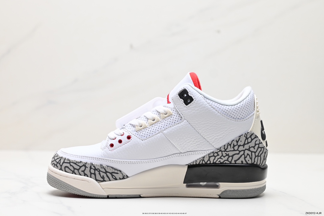 270 Air Jordan 3 Retro ”Hide and Sneak“ 白灰棕  DN3707-100