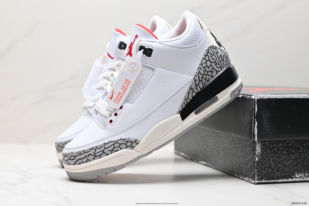 270 Air Jordan 3 Retro ”Hide and Sneak“ 白灰棕  DN3707-100