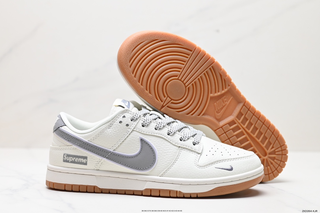 270 Nike SB Dunk Low x Supreme 米白黑纯原 XH0923-338