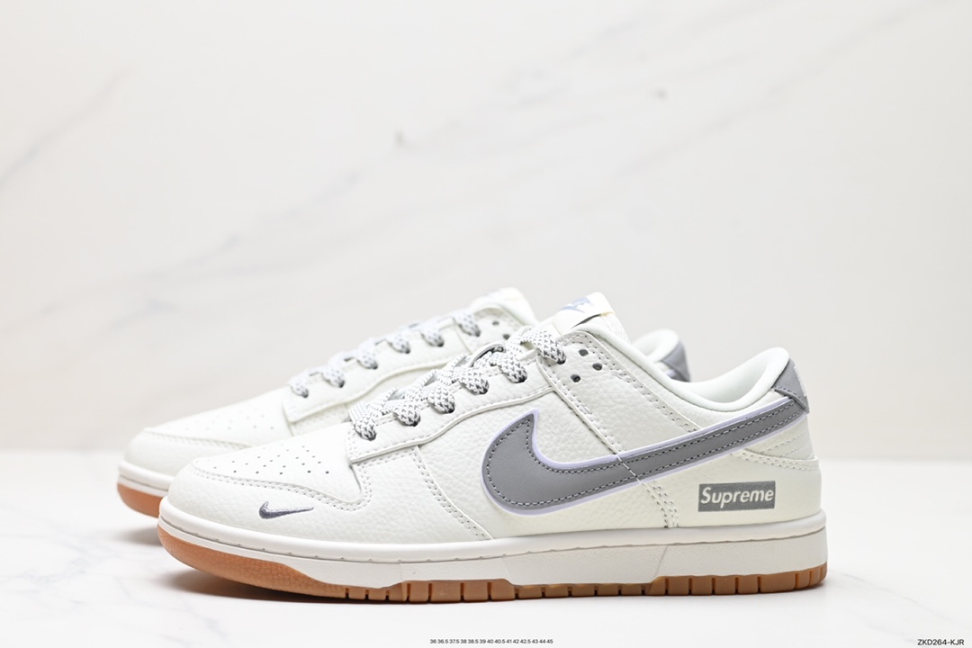 270 Nike SB Dunk Low x Supreme 米白黑纯原 XH0923-338