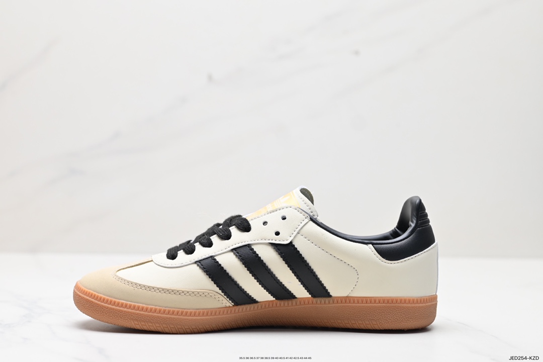 150 阿迪达斯三叶草Adidas Originals Samba Vegan OG”SPD“桑巴舞板鞋 ID0478