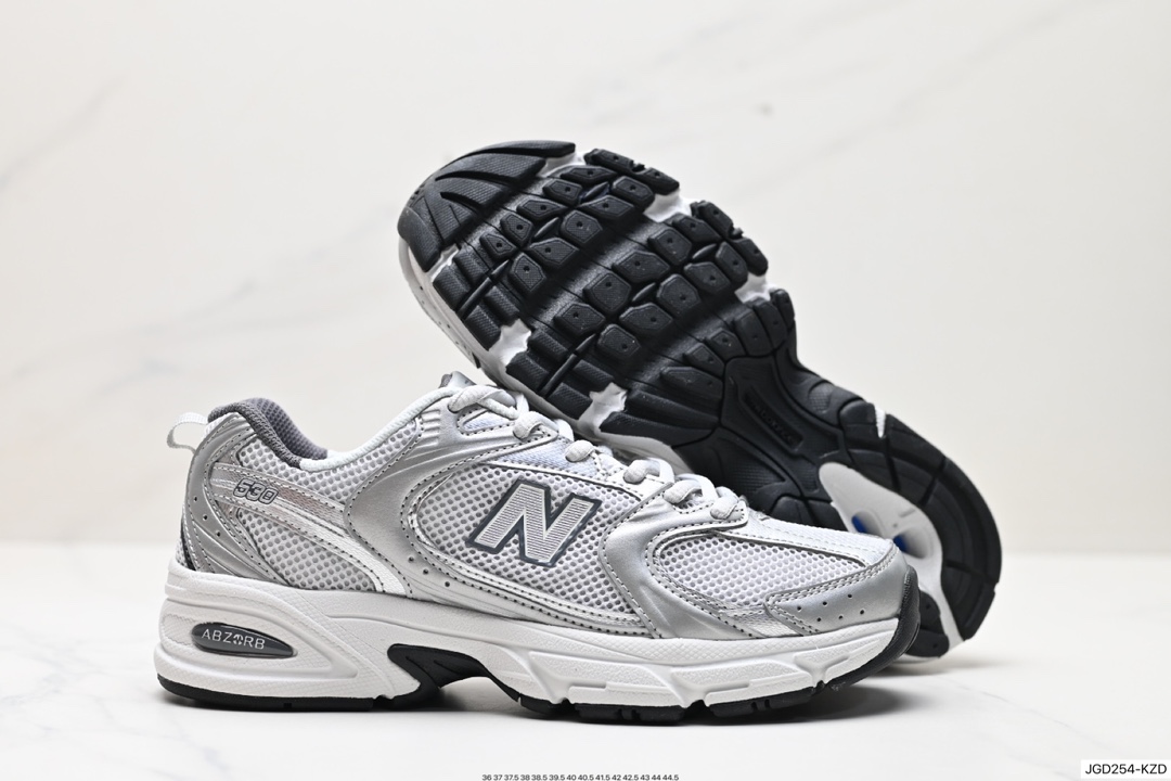 180 New Balance MR530系列复古老爹风网布跑步休闲运动鞋 MR530LG