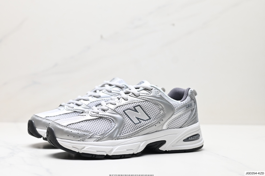 180 New Balance MR530系列复古老爹风网布跑步休闲运动鞋 MR530LG