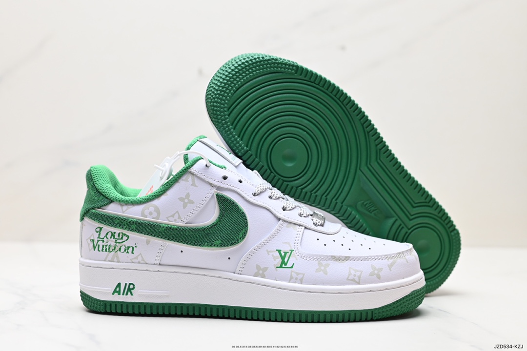 140 NIke Air Force 1 '07 Low “LV联名暗夜精灵牛仔”空军一号 CV0670-400