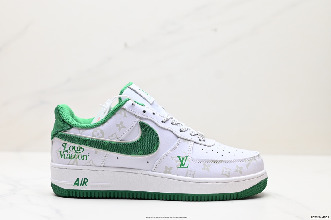 140 NIke Air Force 1 ’07 Low “LV联名暗夜精灵牛仔”空军一号 CV0670-400