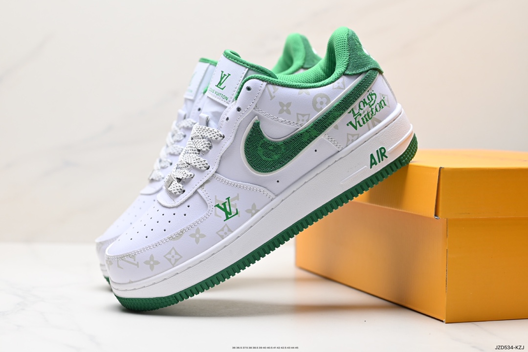 140 NIke Air Force 1 '07 Low “LV联名暗夜精灵牛仔”空军一号 CV0670-400