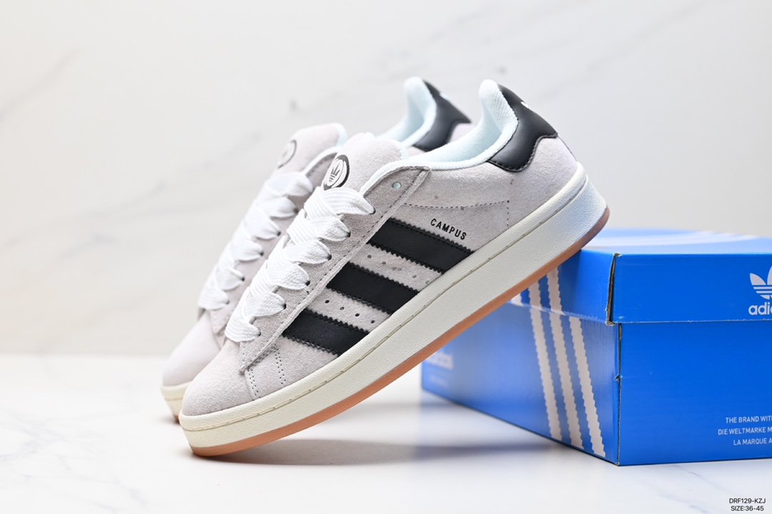 Adidas Originals Campus 00s College Series Bread Style Classic Retro Low-top All-match Casual Sports Shoes HQ8707