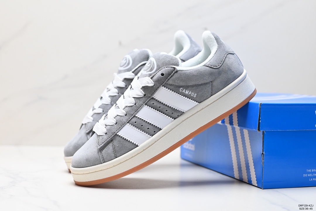 Adidas Originals Campus 00s College Series Bread Style Classic Retro Low-top All-match Casual Sports Shoes HQ8707