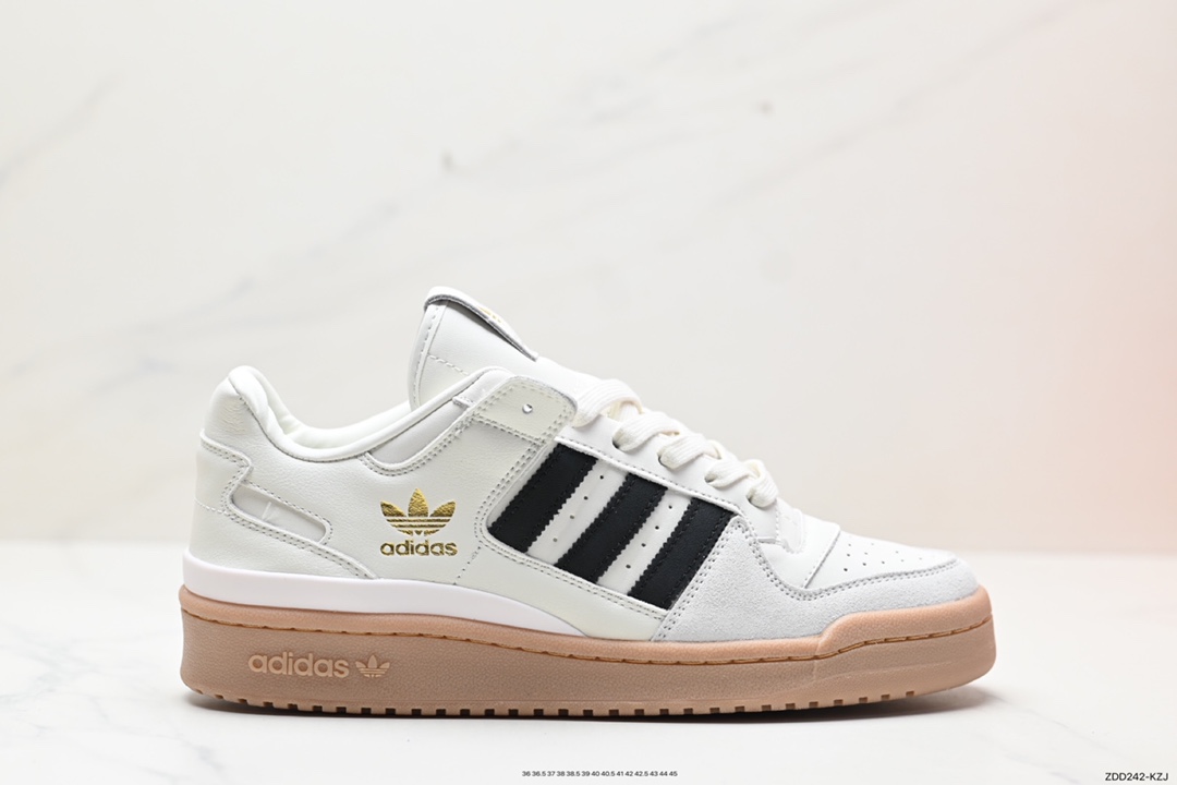 230 阿迪达斯 Adidas Forum Low CL 低帮百搭潮流休闲运动板鞋 IG3769