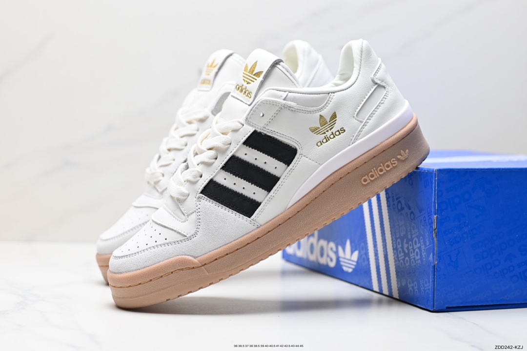 230 阿迪达斯 Adidas Forum Low CL 低帮百搭潮流休闲运动板鞋 IG3769