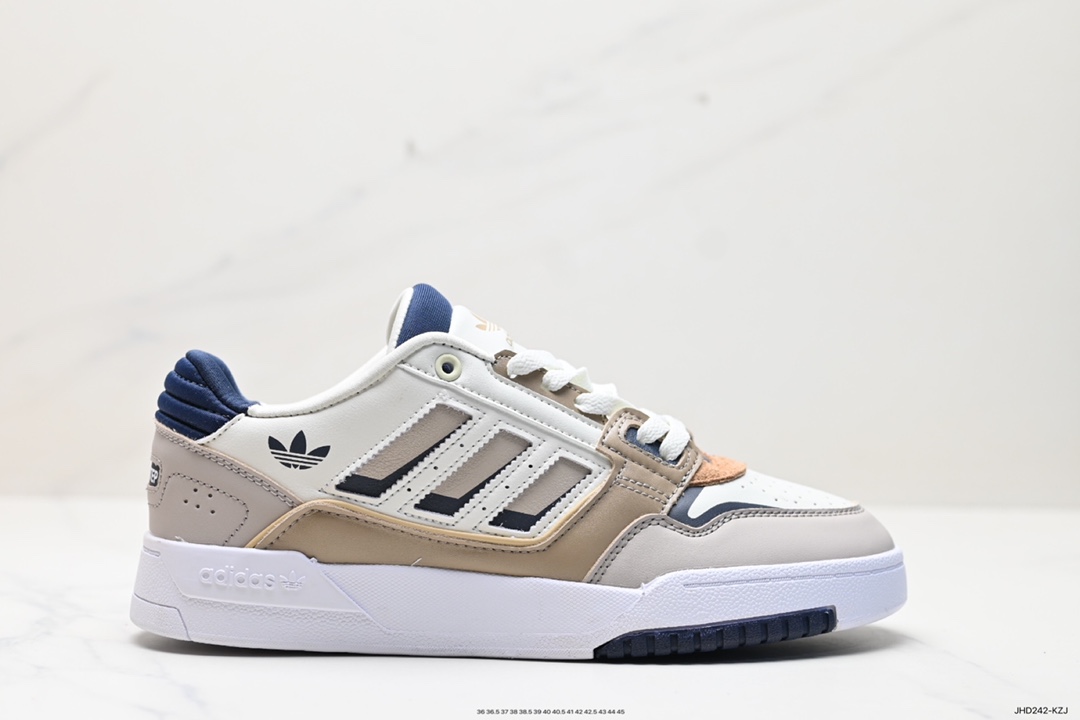 190 阿迪达斯 ADIDAS DROP STEP LOW 经典板鞋运动鞋 三叶草新款  IG4334