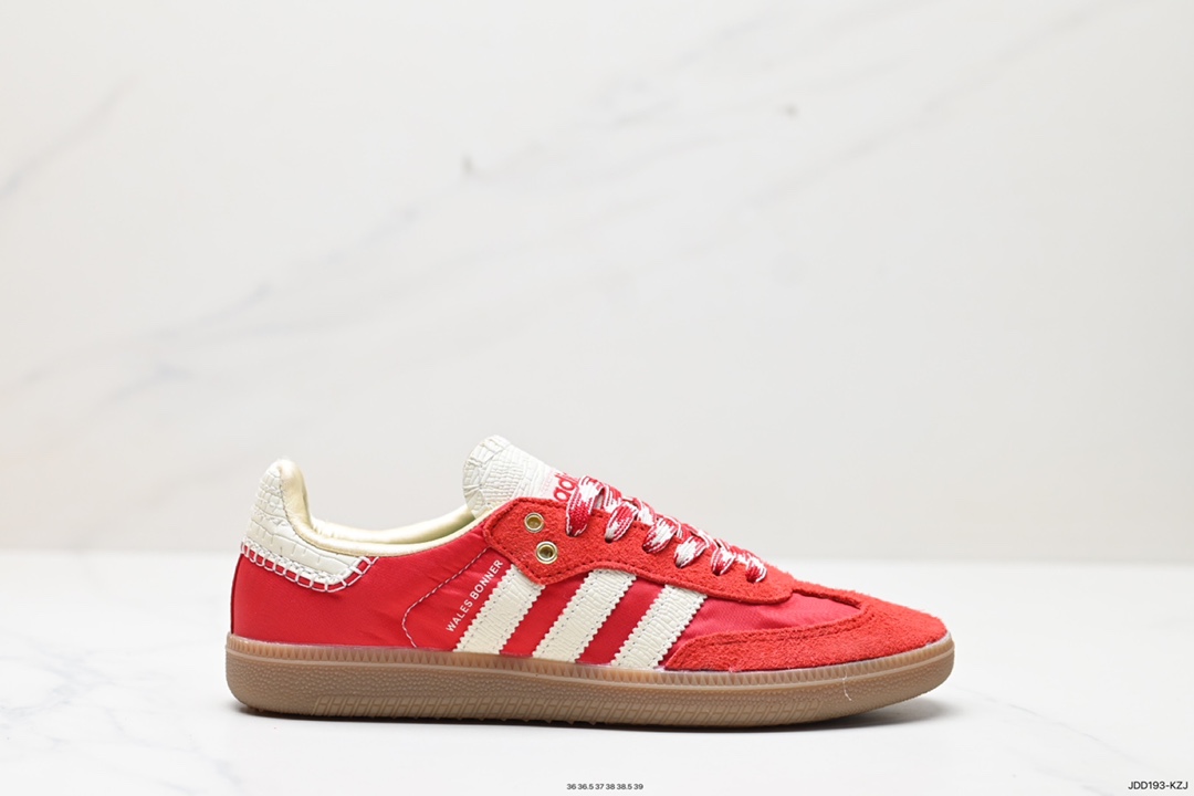 120 阿迪达斯Wales Bonner x A Didas Originals Samba 桑巴舞板鞋 GY4344