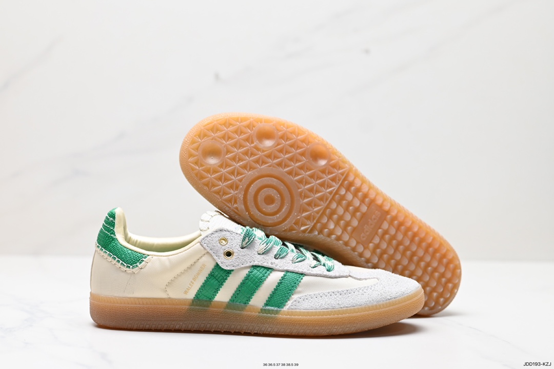 120 阿迪达斯Wales Bonner x A Didas Originals Samba 桑巴舞板鞋 GY4344