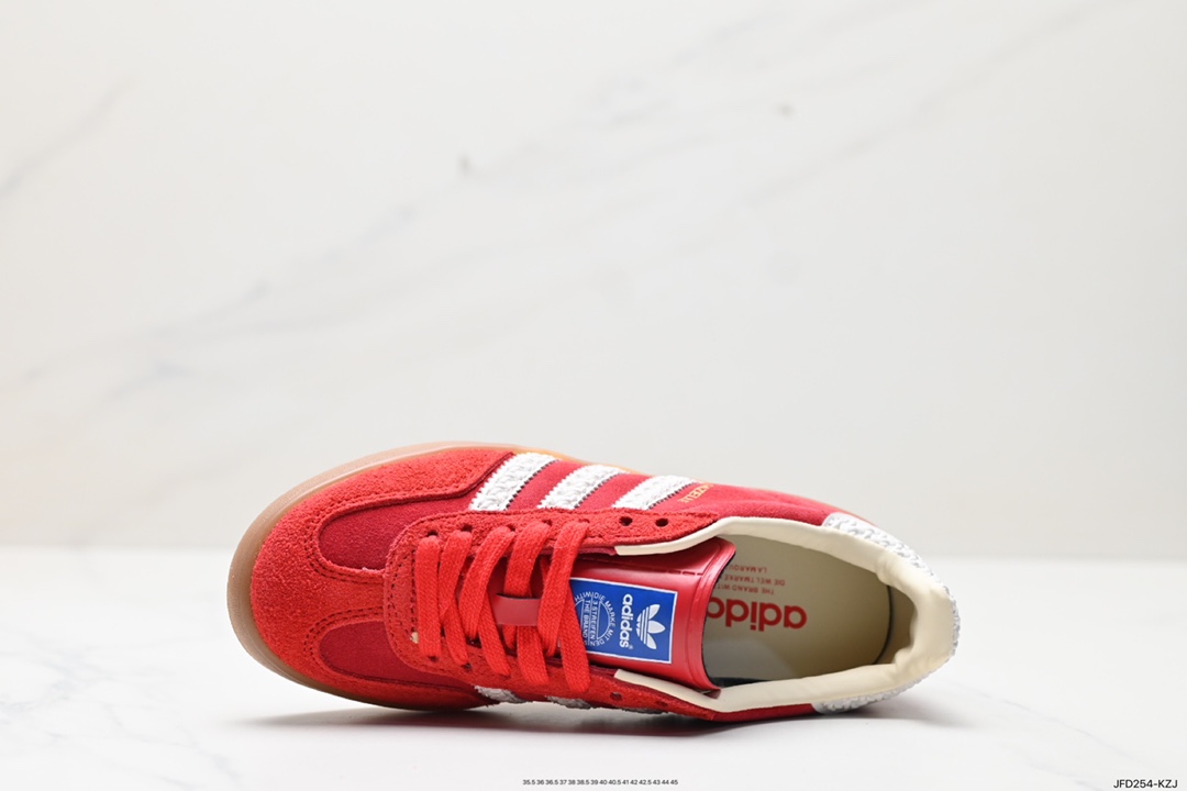 Adidas Originals Gazelle Indoor Trefoil Retro Anti-slip Wear-resistant Low-top Sneakers IF1808