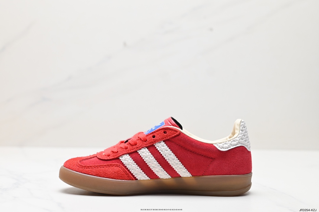 Adidas Originals Gazelle Indoor Trefoil Retro Anti-slip Wear-resistant Low-top Sneakers IF1808