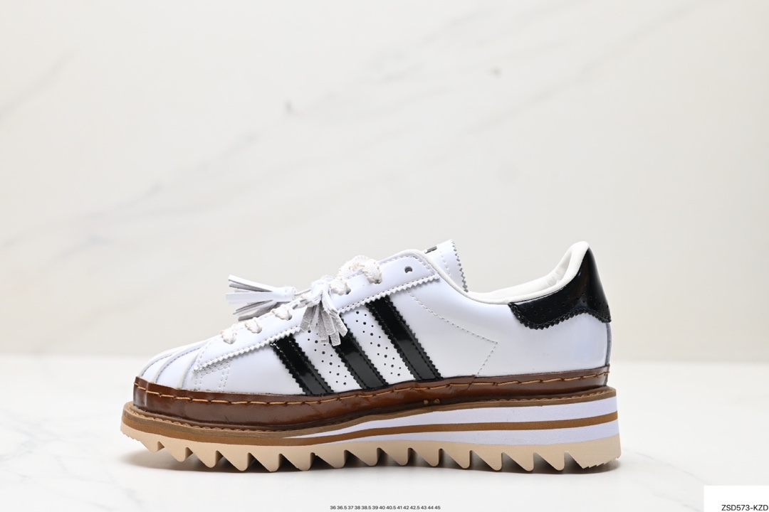 320 CLOT x adidas originals Superstar 白色IH3132