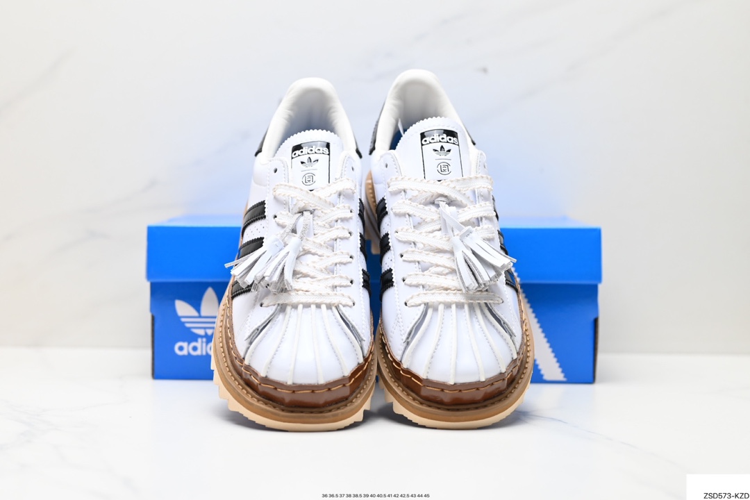 320 CLOT x adidas originals Superstar 白色IH3132