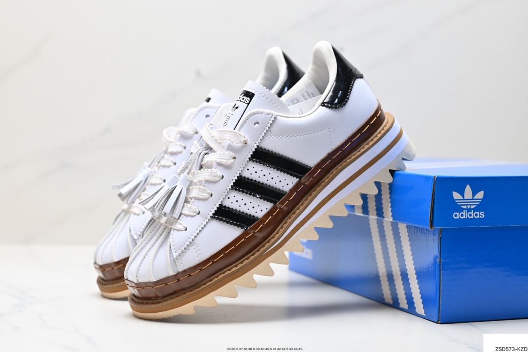 320 CLOT x adidas originals Superstar 白色IH3132