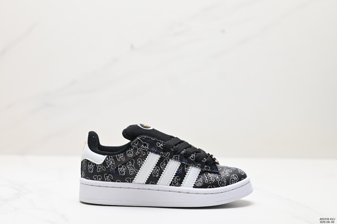 150 童鞋阿迪达斯ADIDAS BAD BUBBY CAMPUS 学院系列板鞋 ID9861