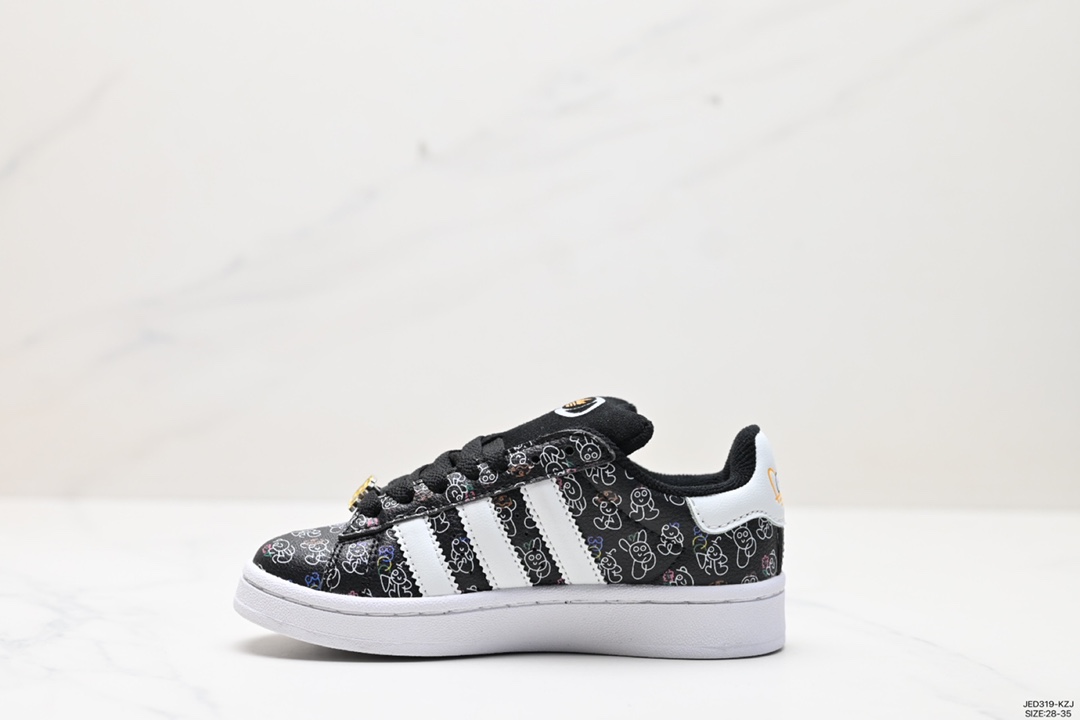 150 童鞋阿迪达斯ADIDAS BAD BUBBY CAMPUS 学院系列板鞋 ID9861