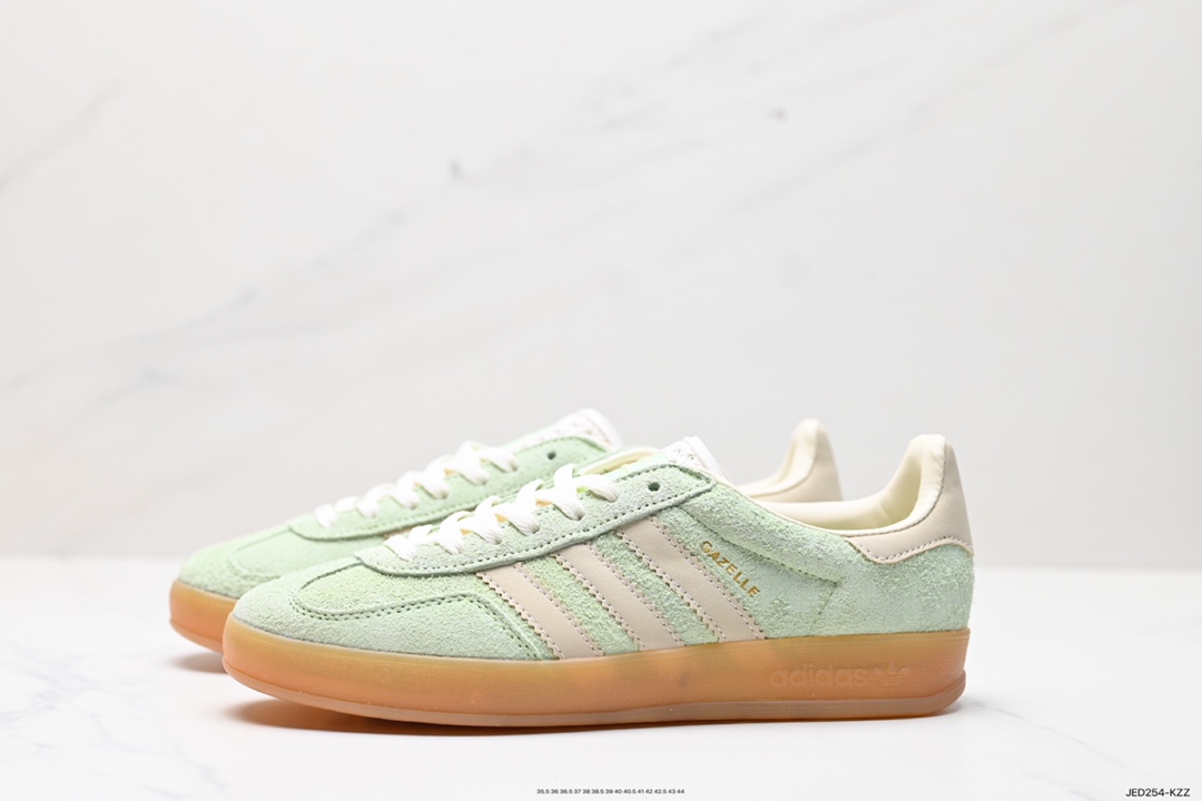 150 adlidas originals Gazelle Indoor ”棕白“ 这款阿迪达斯运动鞋 IE2948