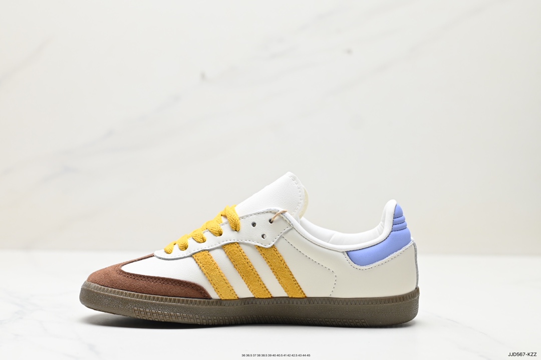 130 阿迪达斯Adidas originals Gazelle Indoor ”棕紫绿“ IE0875