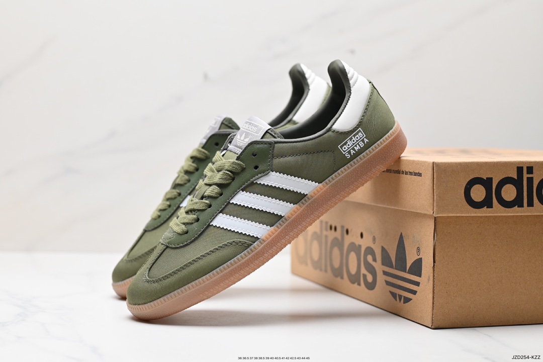 140 阿迪达斯Adidas originals Gazelle Indoor ”白绿“ IE3440