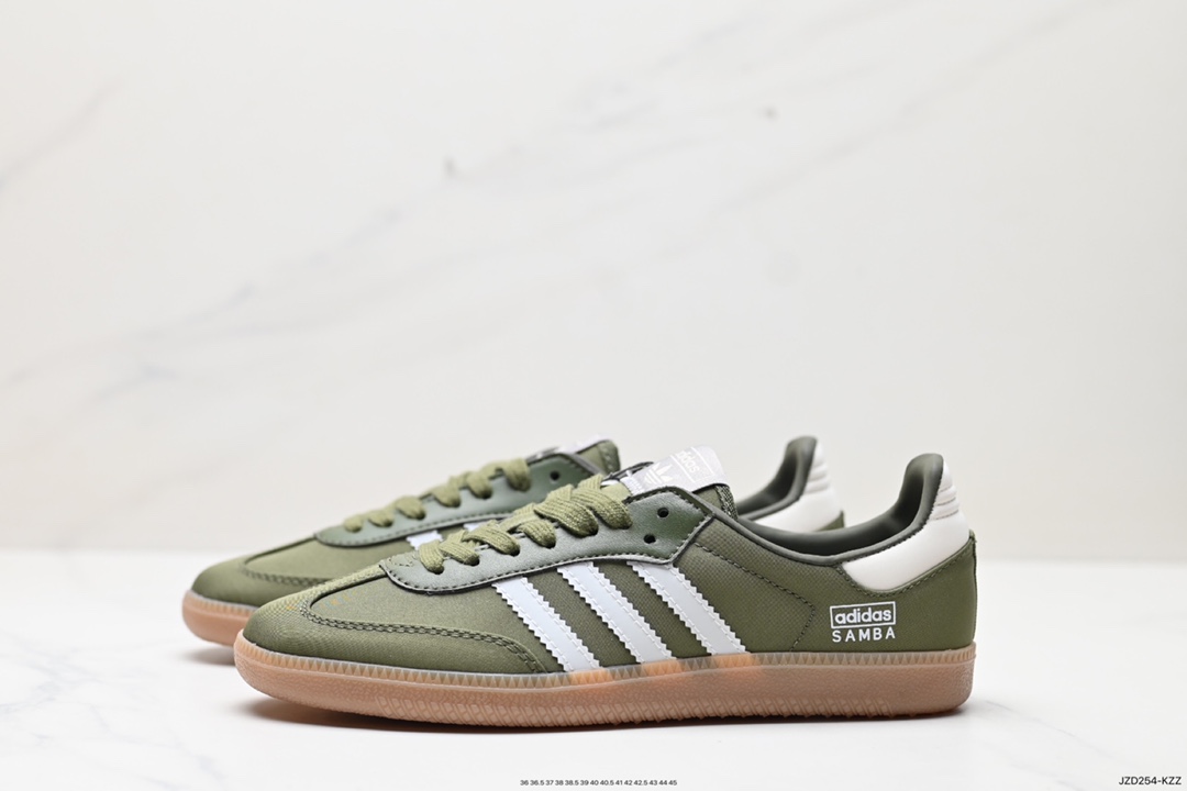 140 阿迪达斯Adidas originals Gazelle Indoor ”白绿“ IE3440