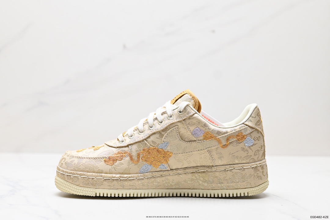 410 Nk Air Force 1 ’07 “喜喜”中国风 空军龙凤呈祥 Nike Air Force 1 XIXI（HJ4285-777）