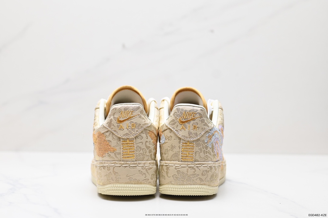 410 Nk Air Force 1 ’07 “喜喜”中国风 空军龙凤呈祥 Nike Air Force 1 XIXI（HJ4285-777）