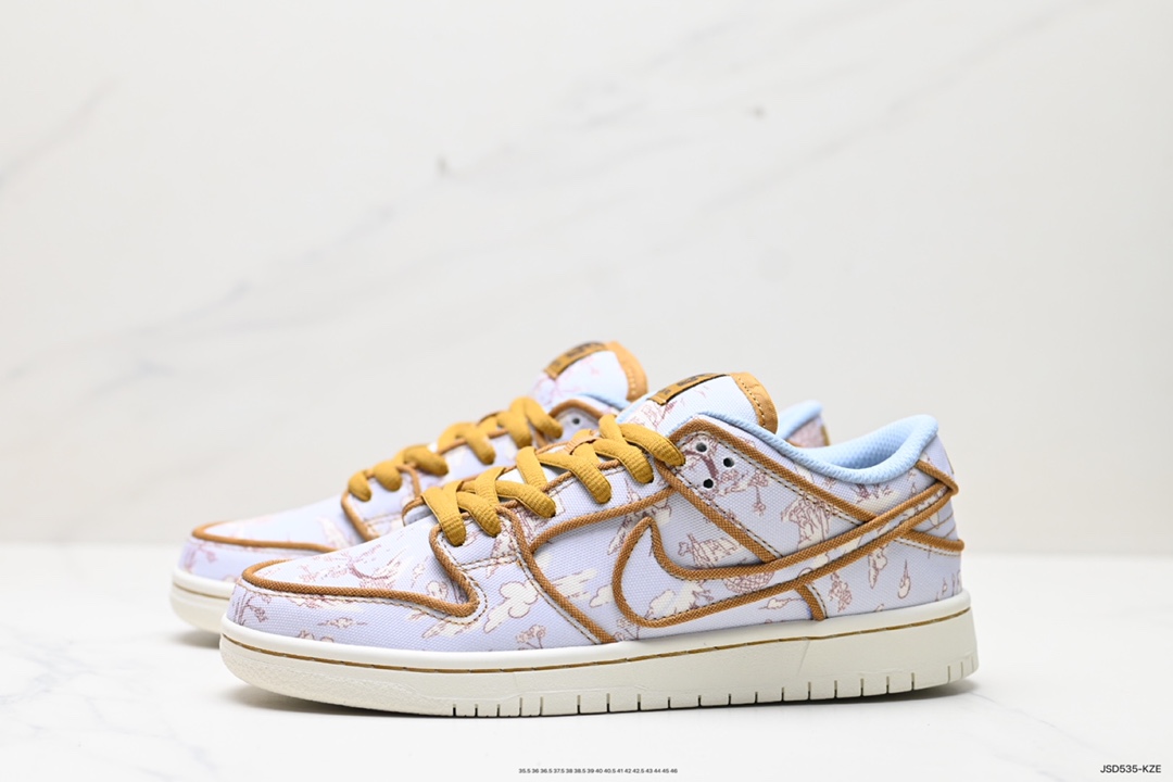 200 Nike SB Dunk Low Premium “Pastoral Print” 田园印花 FN5880-001