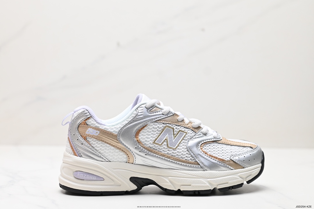 180 New Balance MR530系列复古老爹风网布跑步休闲运动鞋 MR530ZG