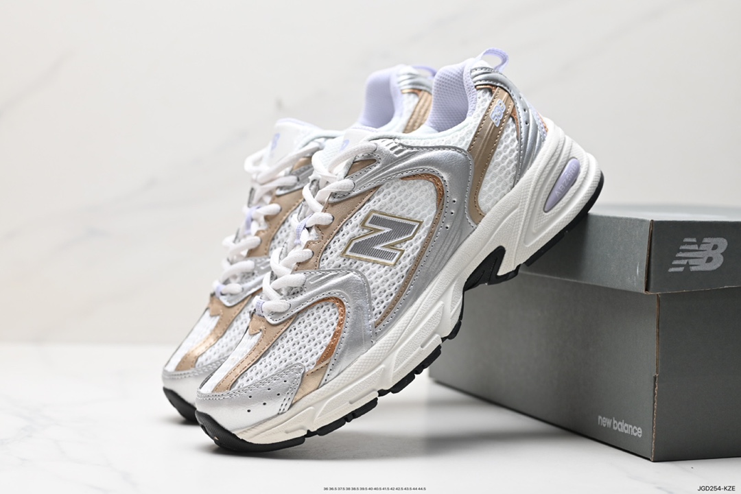 180 New Balance MR530系列复古老爹风网布跑步休闲运动鞋 MR530ZG