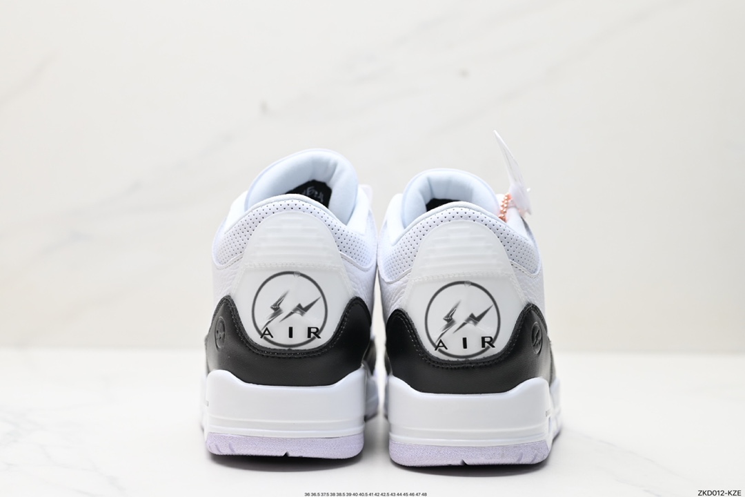 270 潮流教父藤原浩主理品牌Fragment Design x Air Jordan 3 SP”Fragment“迈克尔·乔丹AJ3代篮球鞋 DA3595-100