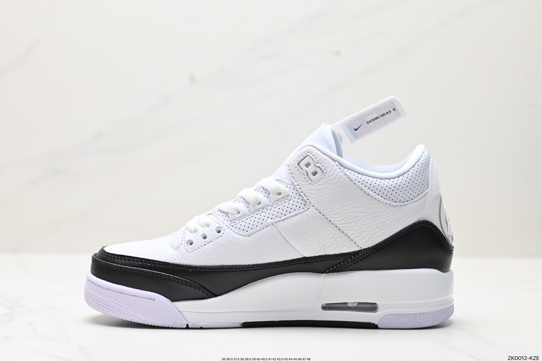 270 潮流教父藤原浩主理品牌Fragment Design x Air Jordan 3 SP”Fragment“迈克尔·乔丹AJ3代篮球鞋 DA3595-100