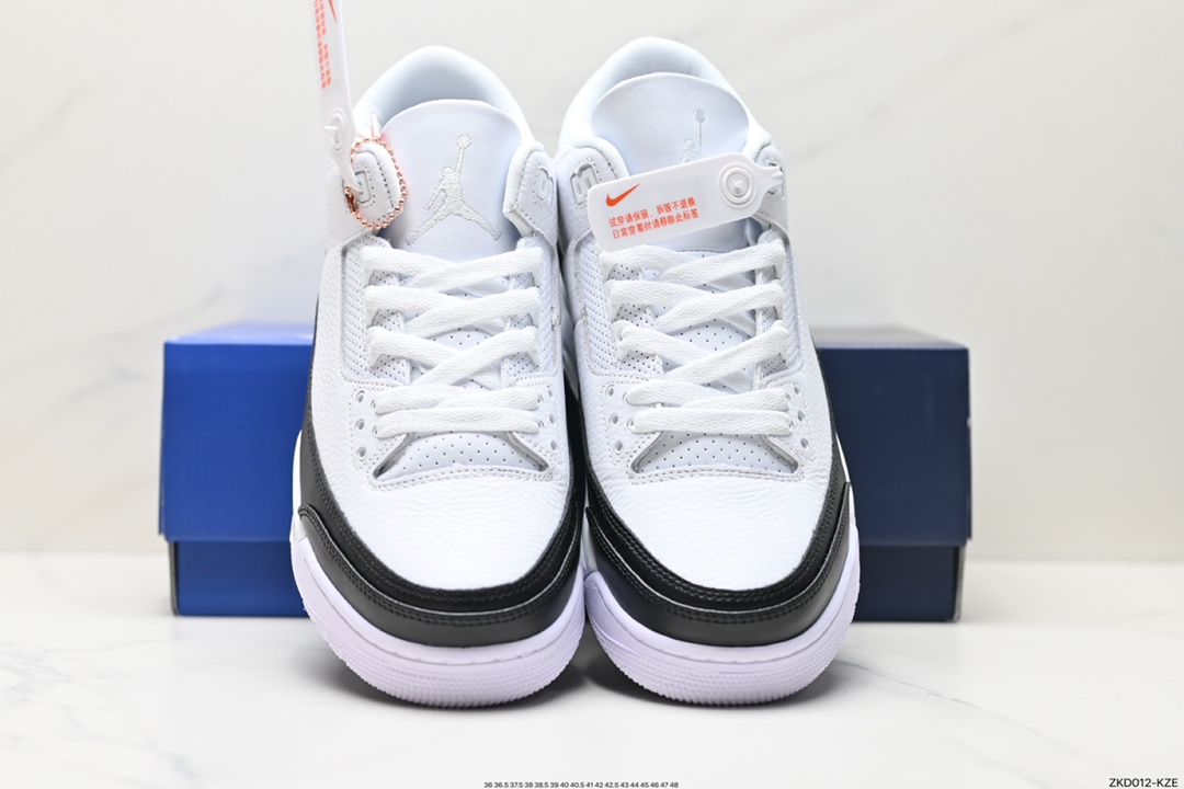 270 潮流教父藤原浩主理品牌Fragment Design x Air Jordan 3 SP”Fragment“迈克尔·乔丹AJ3代篮球鞋 DA3595-100