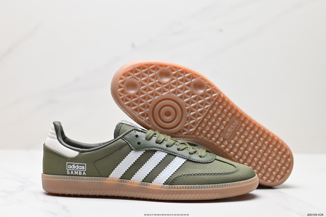 120 阿迪达斯三叶草ADIDAS SAMBA OG桑巴舞系列板鞋 IG6169