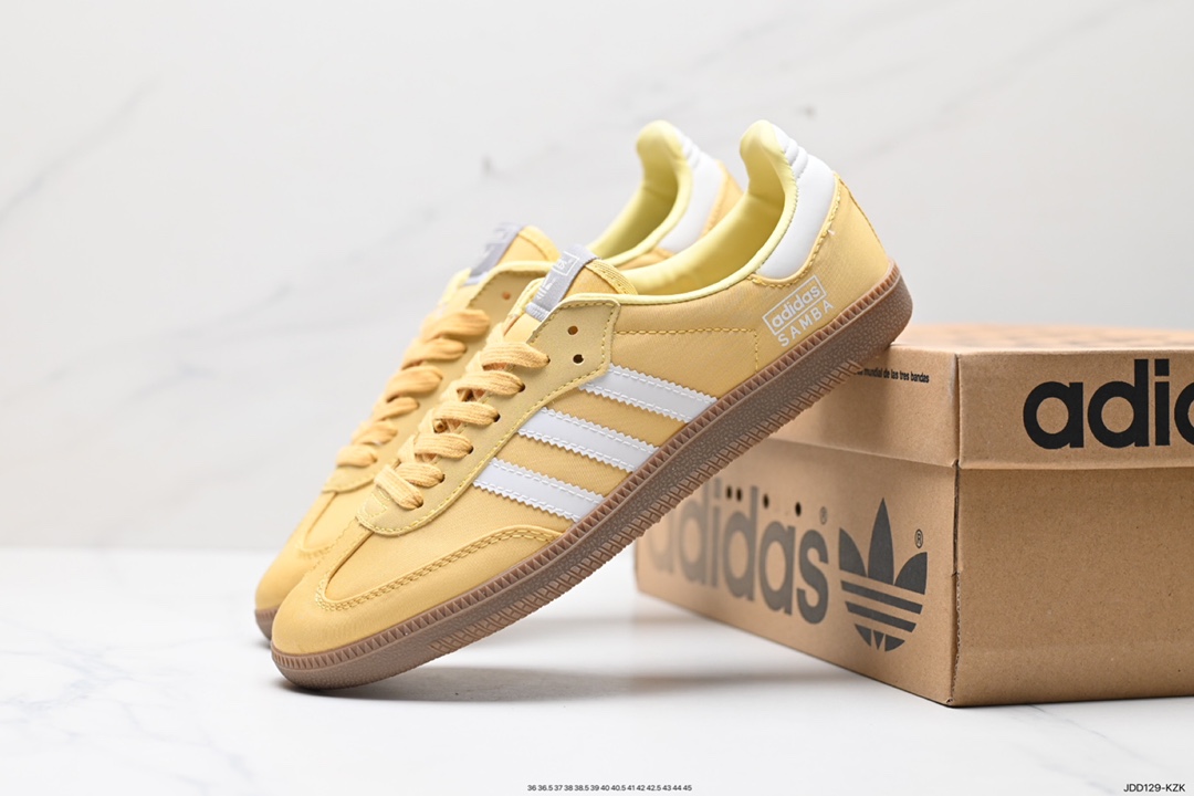 120 阿迪达斯三叶草ADIDAS SAMBA OG桑巴舞系列板鞋 IG6169