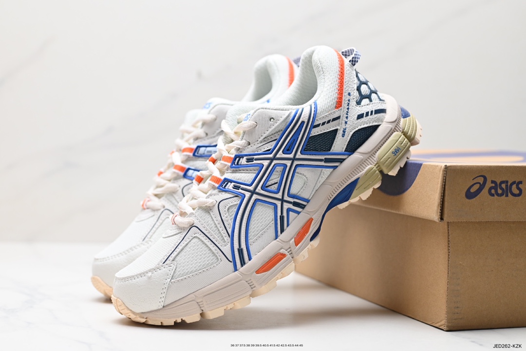 150 Asics Gel-Kahana 8 系列 浅灰 亚瑟士经典户外跑鞋 1013A137-400