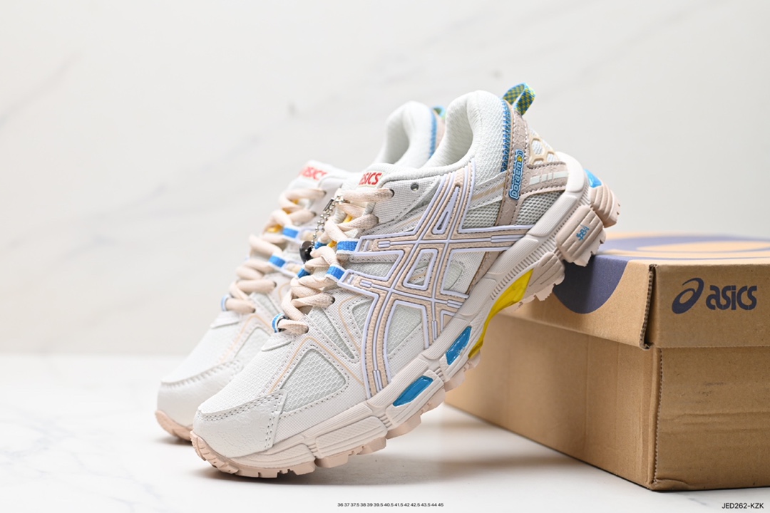 150 Asics Gel-Kahana 8 系列 浅灰 亚瑟士经典户外跑鞋 1013A137-400