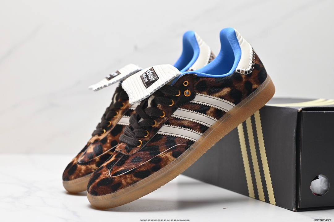 180 阿迪达斯AdidasOriginals Wb Pony Tonal Samba 桑巴舞板鞋 IE0580